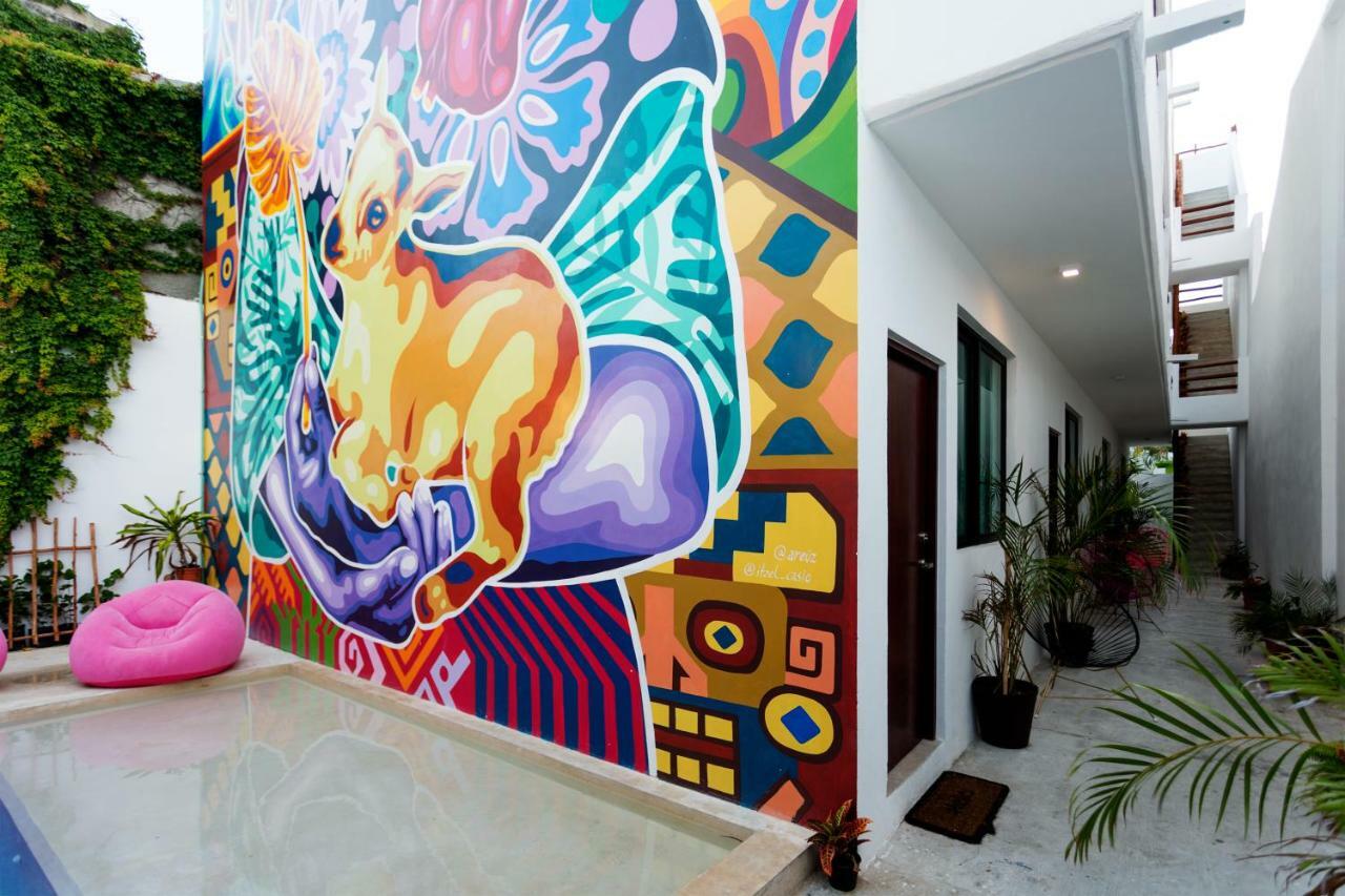 Dewl Estudios & Residences : The Kahlo Плая дел Кармен Екстериор снимка